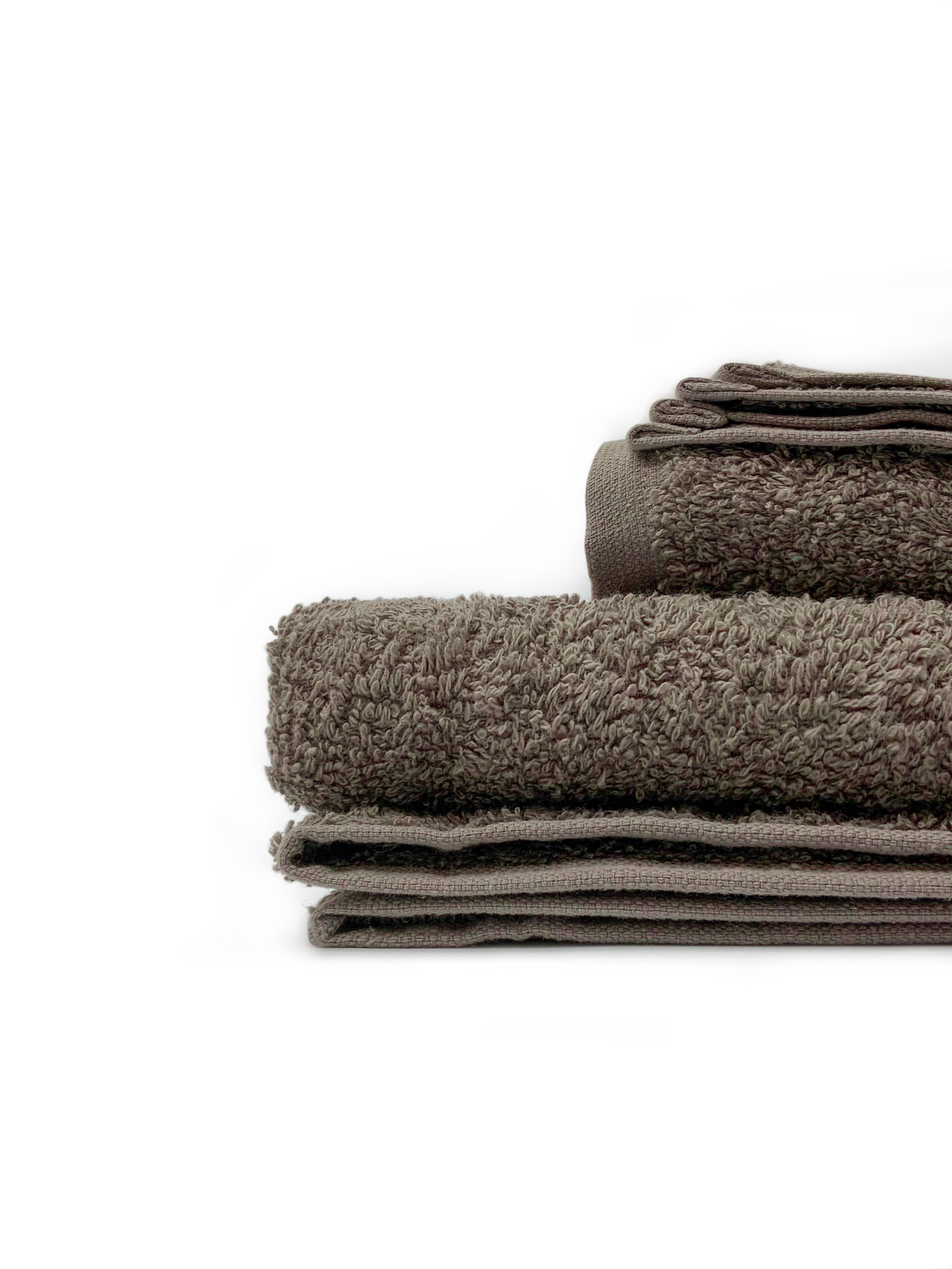 Простынь махровая Dokma 440 г/м² 155x220 Орех