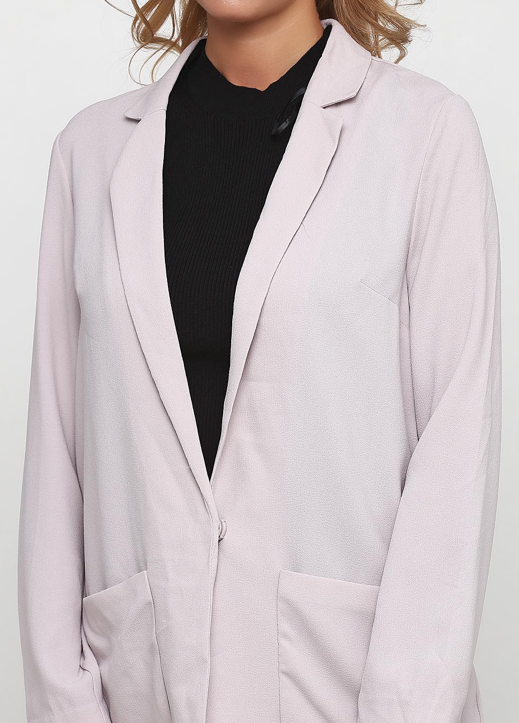 Жакет оверсайз р. 38 Пудровий (5125526RP31) - фото 3 Жакет оверсайз р. 38 Пудровий (5125526RP31) - фото 3