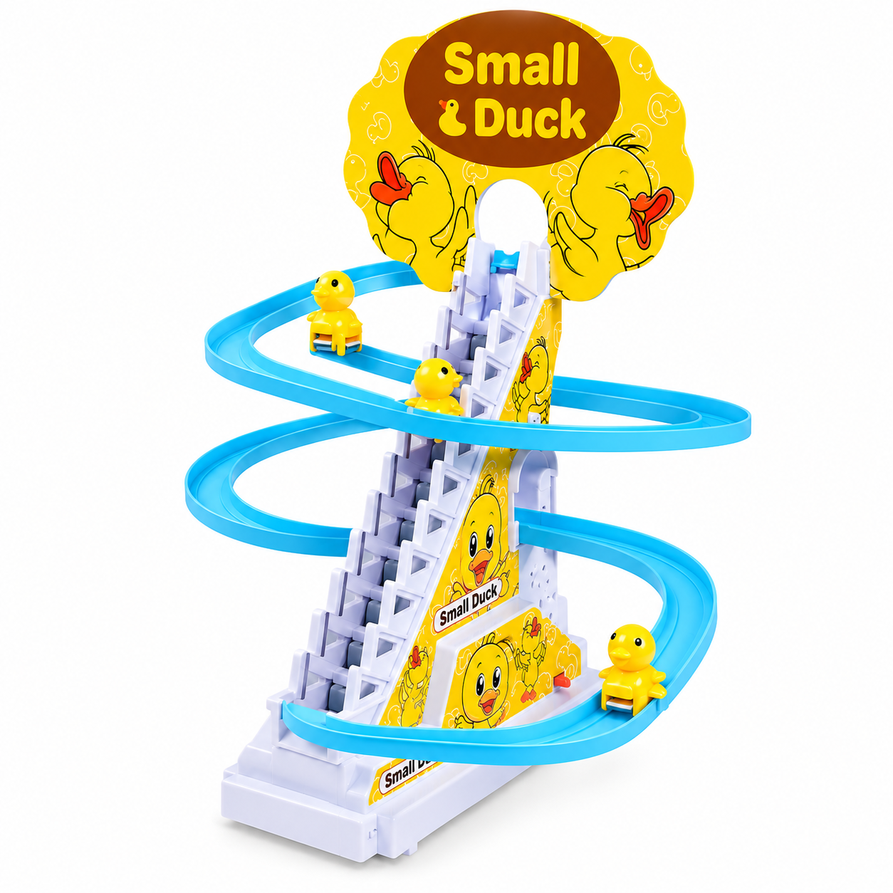 Музыкальная игрушка Small Ducks с 3 утятами на магнитах Разноцветный (461698)