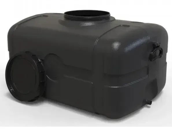 Ємність для води технічна Европласт 105 л 75х48х40 см Чорний (000072466)