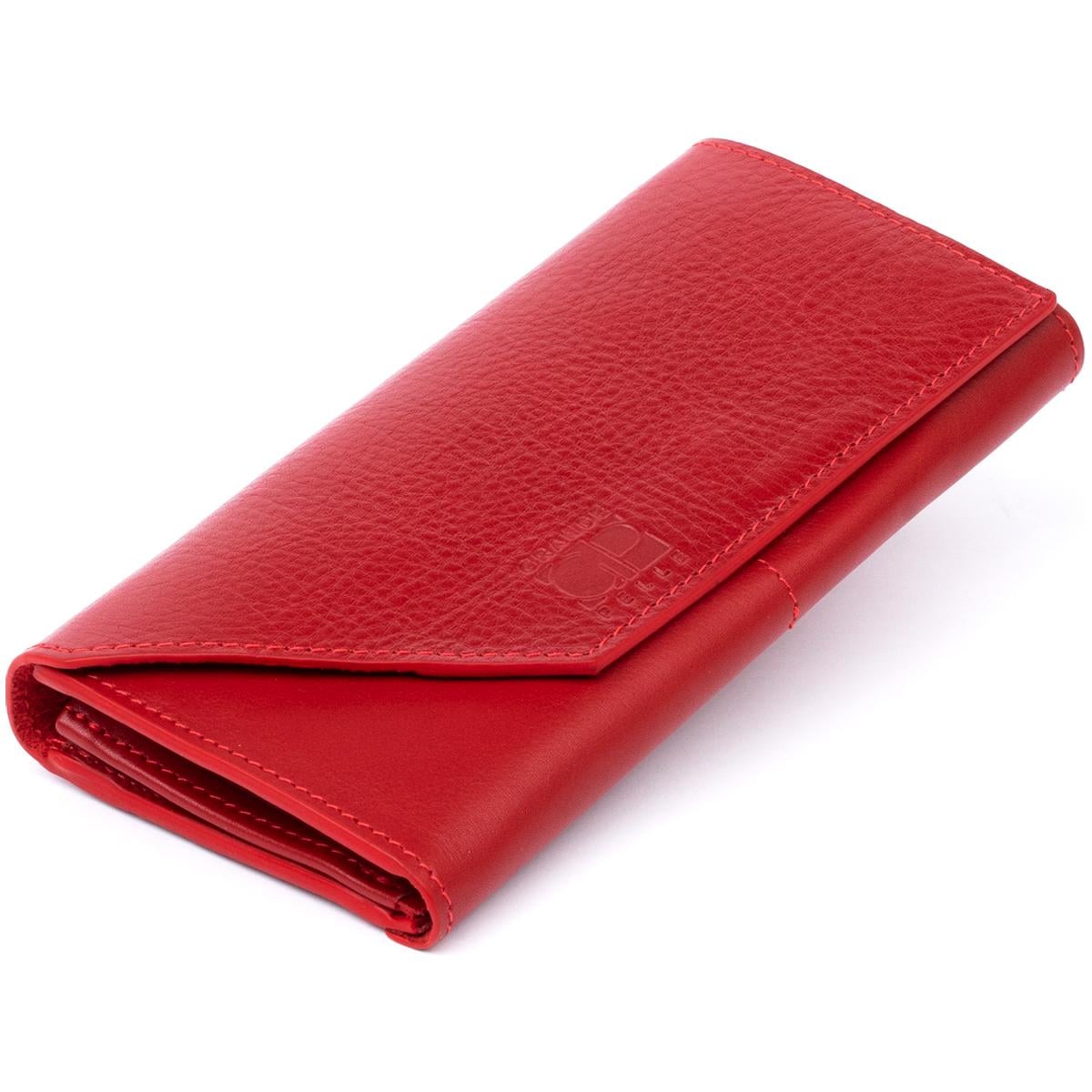 Клатч Grande pelle 11318 кожа Красный