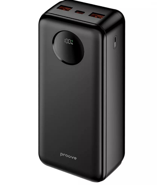 Повербанк Proove Illuminator SE 20000 mAh 22,5W із швидкою зарядкою Quick Charge/Power Delivery Black (PBIL20212201)