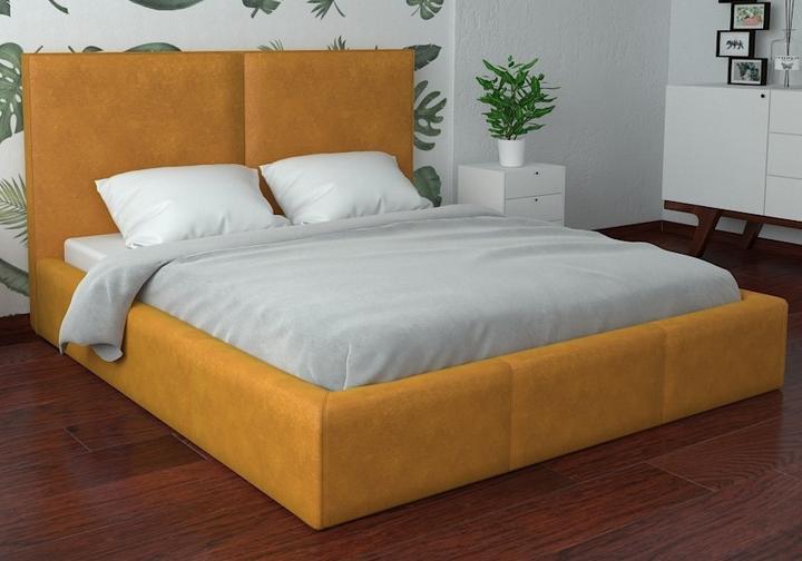 Кровать-подиум двуспальная DelhiNew Design Standart 160х200 см Оранжевый