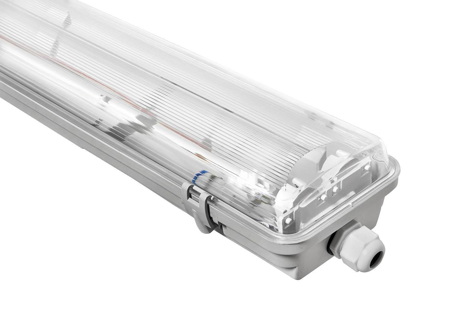 Светильник промышленный Delux PC7 LED SLIM IP65 G13 без ламп 2x1200 мм (24405345) - фото 2