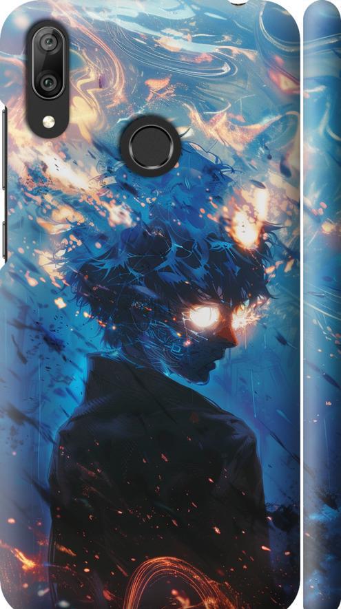 Чехол на Huawei Y7 2019 Сатору Годжо (6129m-1638-42517)