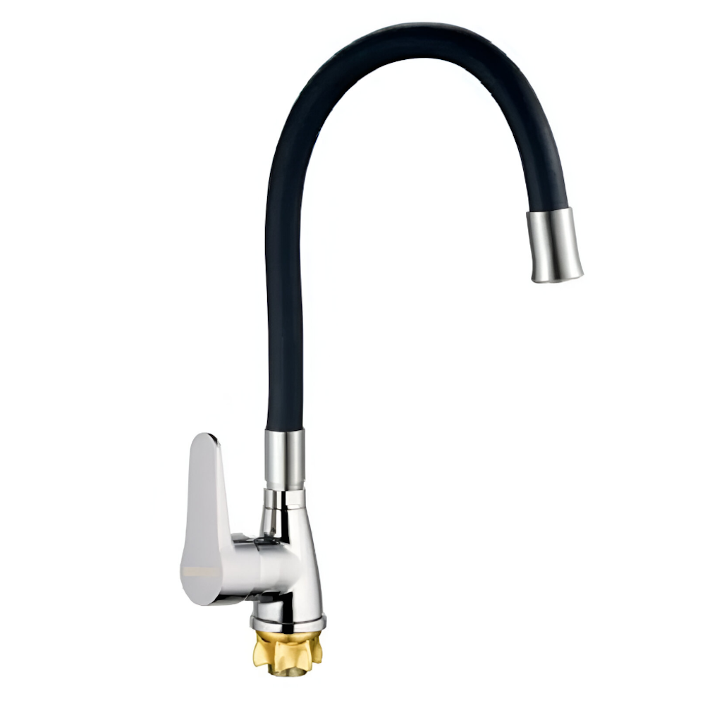 Змішувач для кухні MIXXUS SOP4-146 Reflector одноважільний Чорний (OL-MI6490)