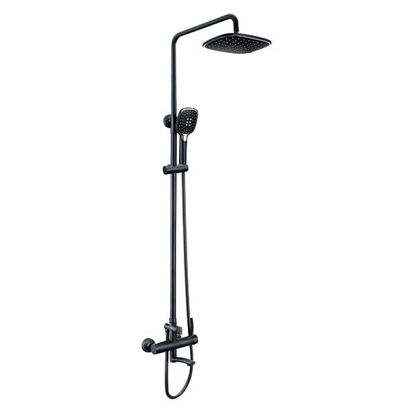 Душевая система Lambert Inox Fly LR6004 нержавеющая сталь Черный
