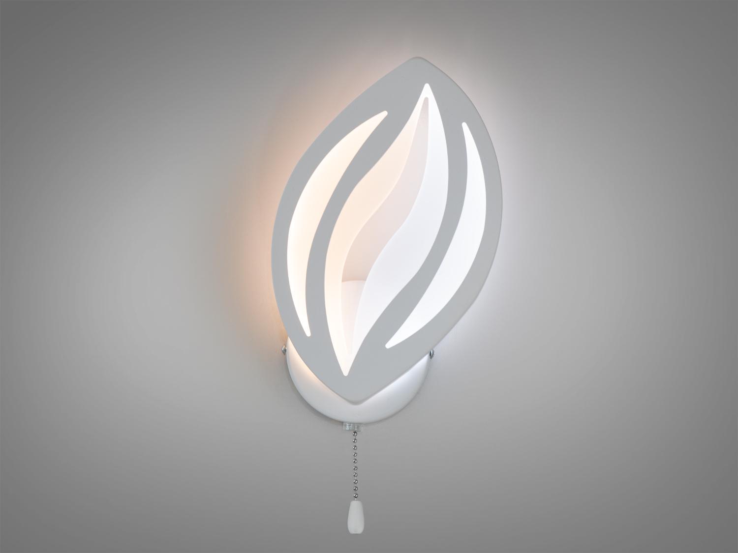 Бра настенный 17 W Белый (8092/1WH)