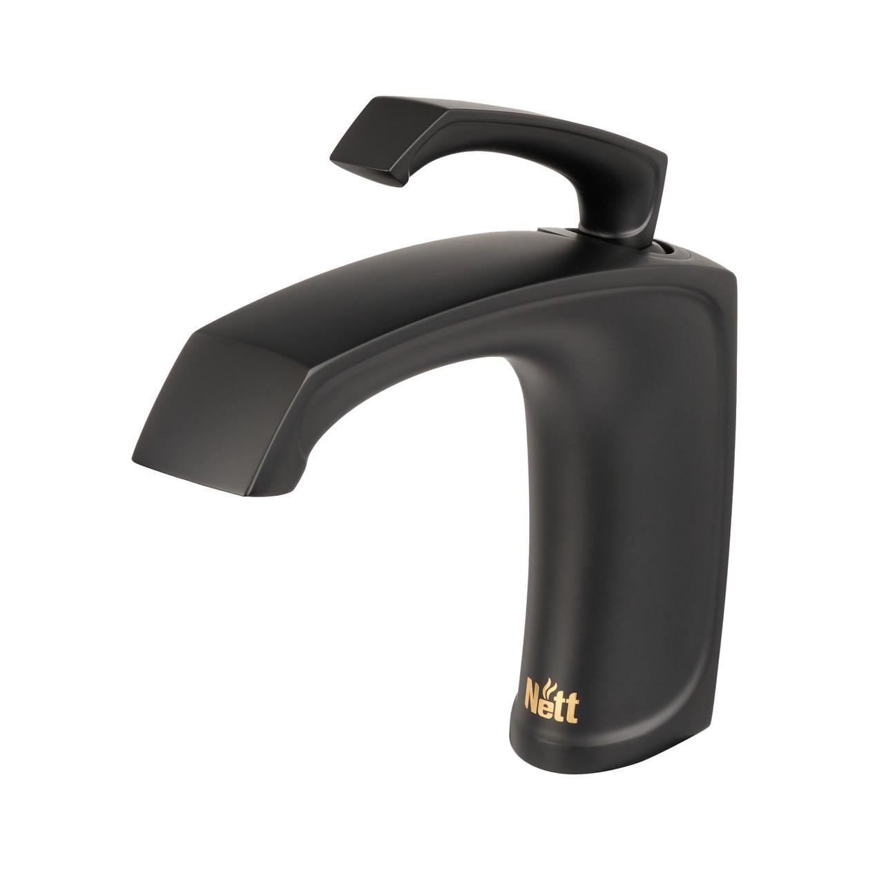 Смеситель на раковину Nett PB-33 латунный Черный (2999643102)