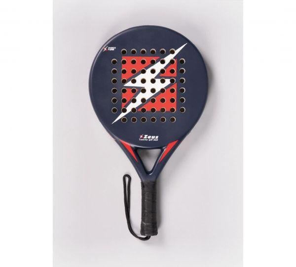 Ракетка для падл-тенісу Zeus Racchetta logo bl/re withour cover (Z01936)