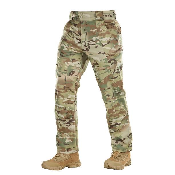 Брюки армейские M-Tac Soft Shell Winter MC 2XL (AN011300)