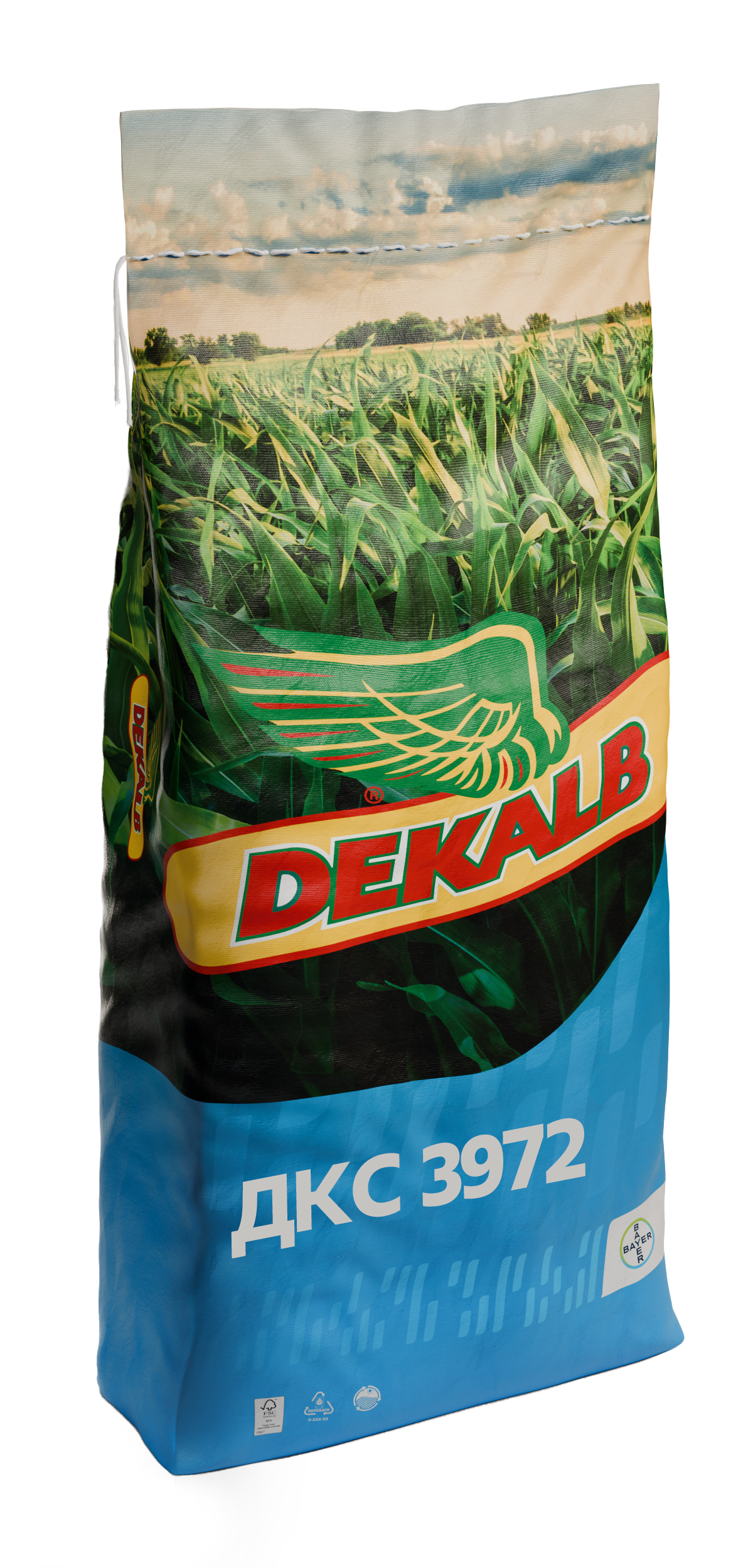 Насіння кукурудзи Bayer DEKALB® DKC3972 1 мішок 80000 насінин 35 кг
