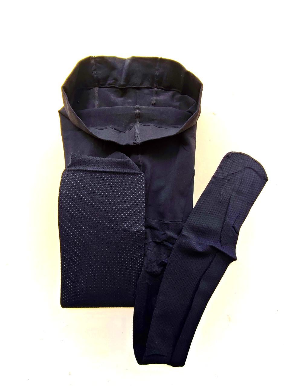 Колготки з дрібною перфорацією one size Темно-синій (42-0-1665)