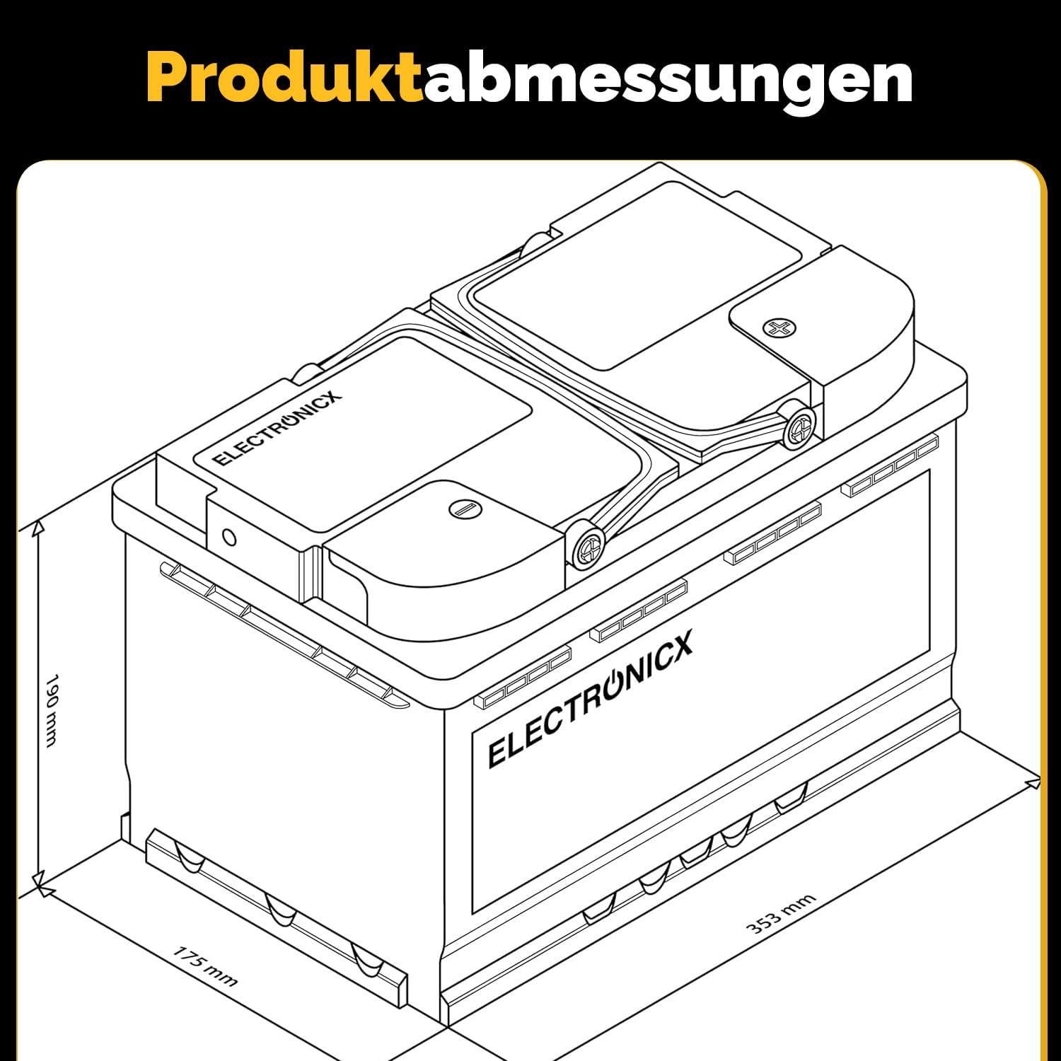 Аккумулятор гелевой Electronicx Solar Edition 12V 120 Ah GEL Deep Cycle для инверторов/кемперов/солнечных систем - фото 4 Аккумулятор гелевой Electronicx Solar Edition 12V 120 Ah GEL Deep Cycle для инверторов/кемперов/солнечных систем - фото 4
