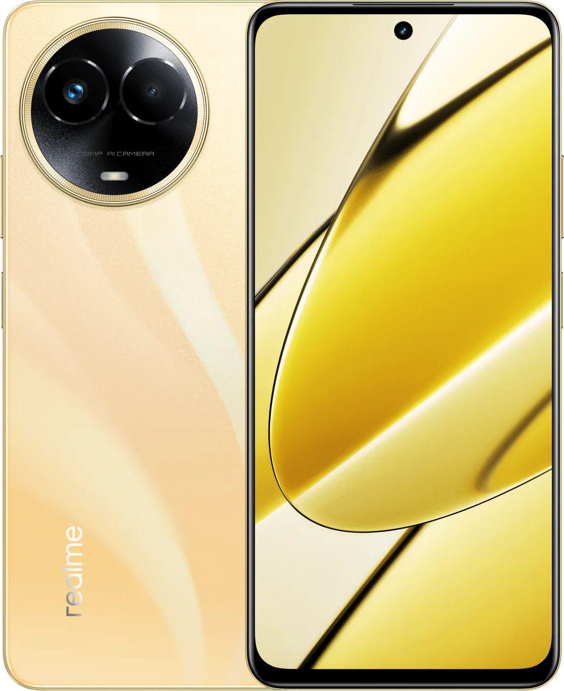 Смартфон Realme 11 5G 8/256Gb NFC Global Gold