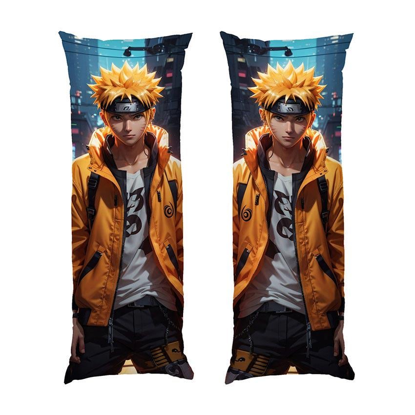 Подушка дакимакура Naruto Uzumaki габардин 180х60 см (102658-4)