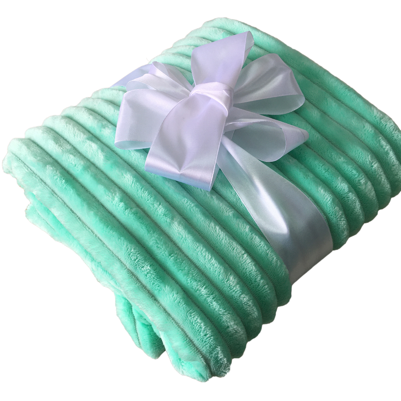 Детский плюшевый плед Сладкий сон 160х200 см Мятный (1143021110) Детский плюшевый плед Сладкий сон 160х200 см Мятный (1143021110)