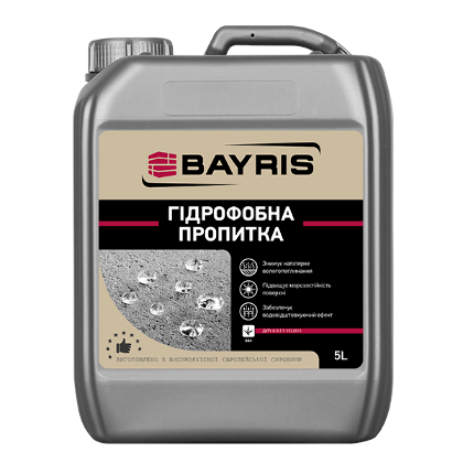 Гидрофобная добавка Bayris для бетонов и растворов 5 л (27809443)