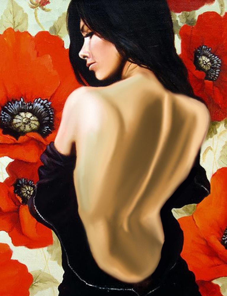 Алмазная мозаика Княгиня Ольга Прекрасная леди DIY-МШ117 полная выкладка 33x43 см (29642)