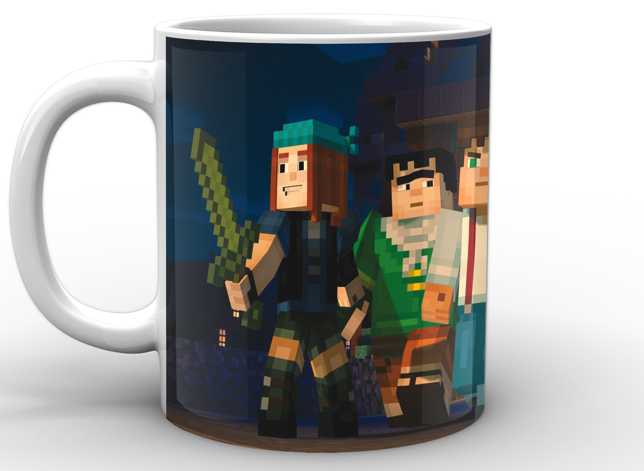 Чашка GeekLand Minecraft Мобы 330 мл (MС.02.027) - фото 3