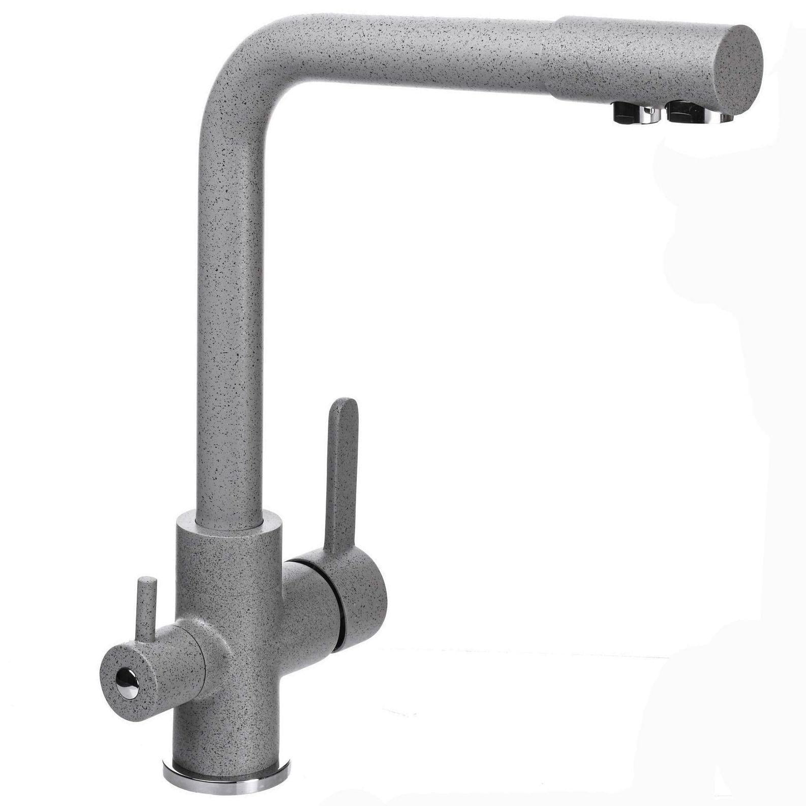 Смеситель для кухни под осмос Globus Lux Lazer GLLR-0444-2-Arena (0268)