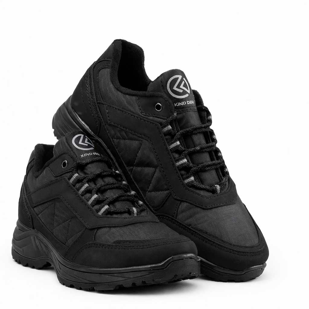 Кроссовки мужские демисезонные Kindzer 409 Urban Oxford р. 43 Черный (40943)