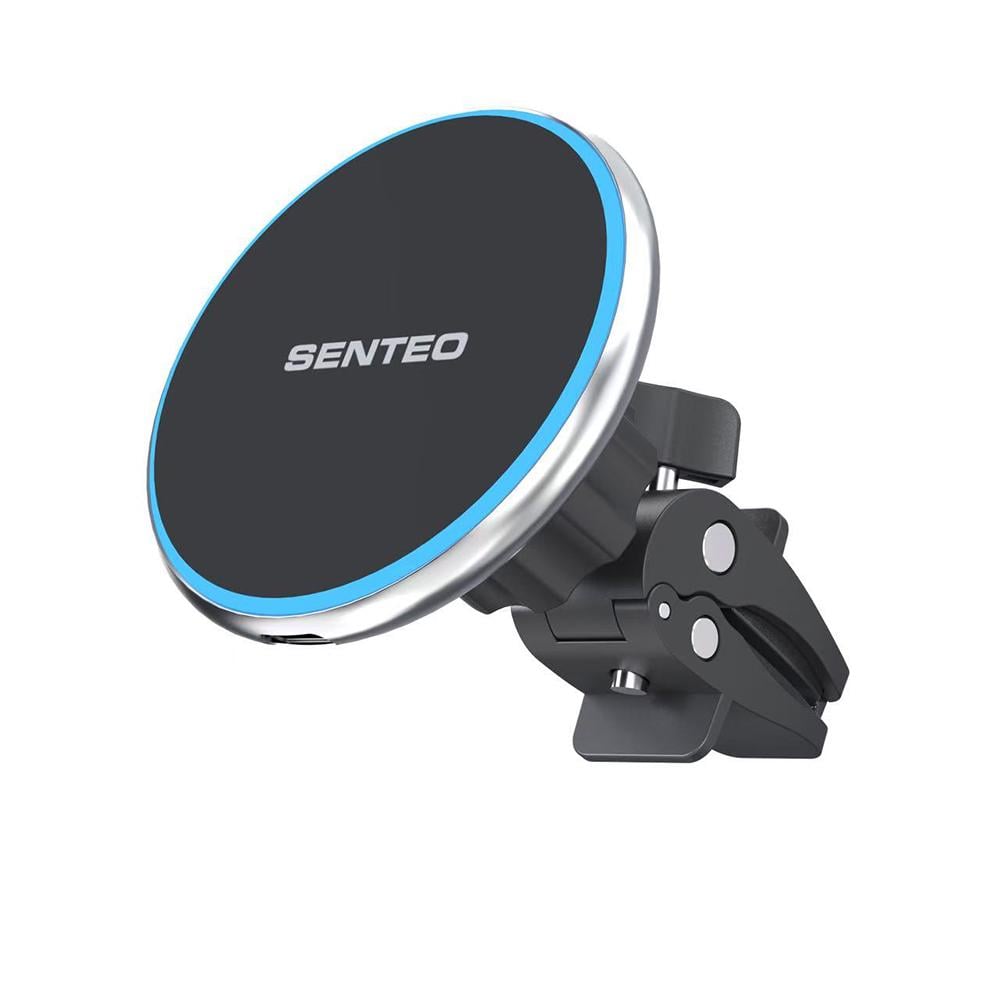 Автотримач/Holder Wireless Senteo M1 Cayman series 15W на вентиляційну решітку Чорний (890038)