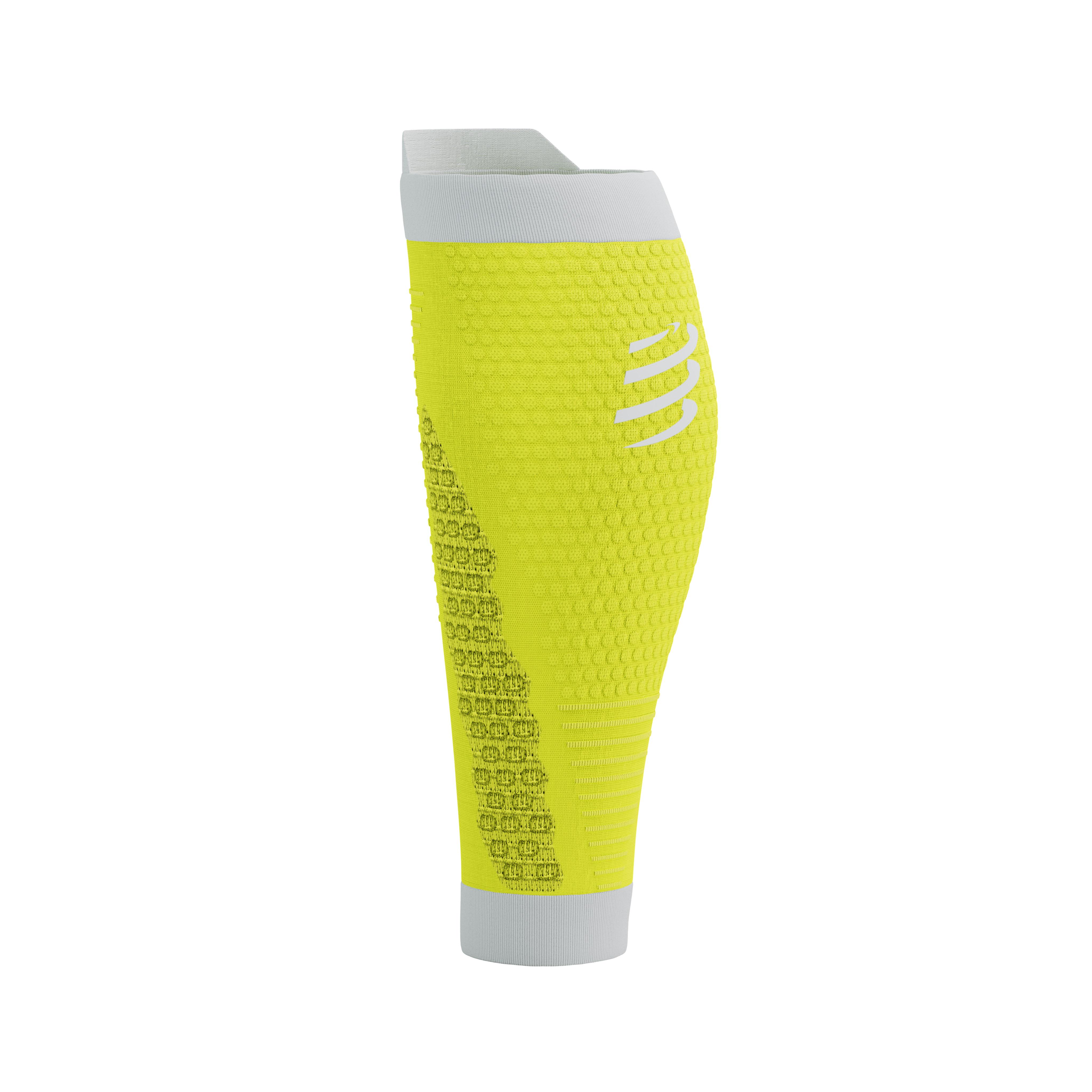 Гетри Compressport R2 3.0 T3 Safe Yellow/White - фото 2