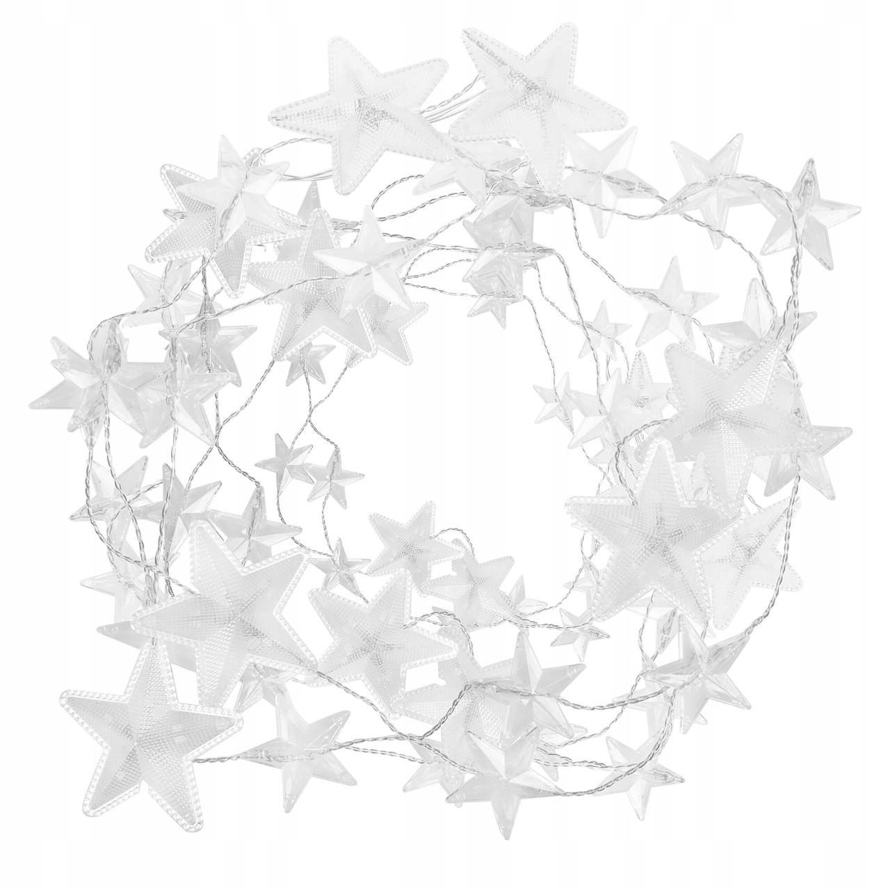 Гирлянда-бахрома уличная Springos 2 м 180 Led Cold White/Blue (CL4003 s-vida L)