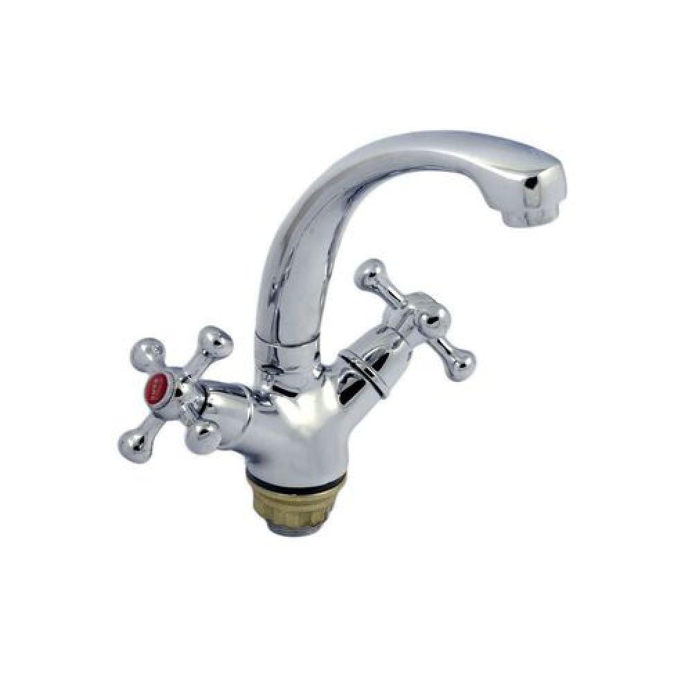 Смеситель для умывальника Champion Smes 272 на гайке (201)