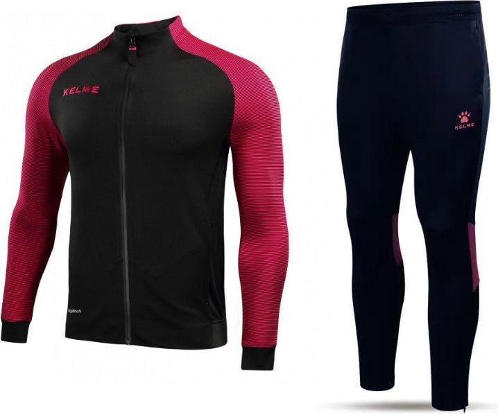 Костюм KELME спортивный Montes детский р. 160 см Темный/Синий/Розовый (3873300.9420_3873306.9420)