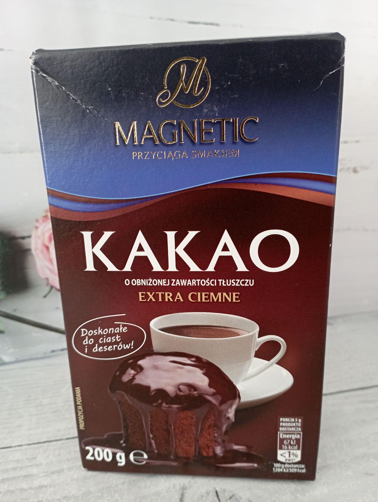 Какао для випічки екстра темне Magnetic 200 г (27516788)