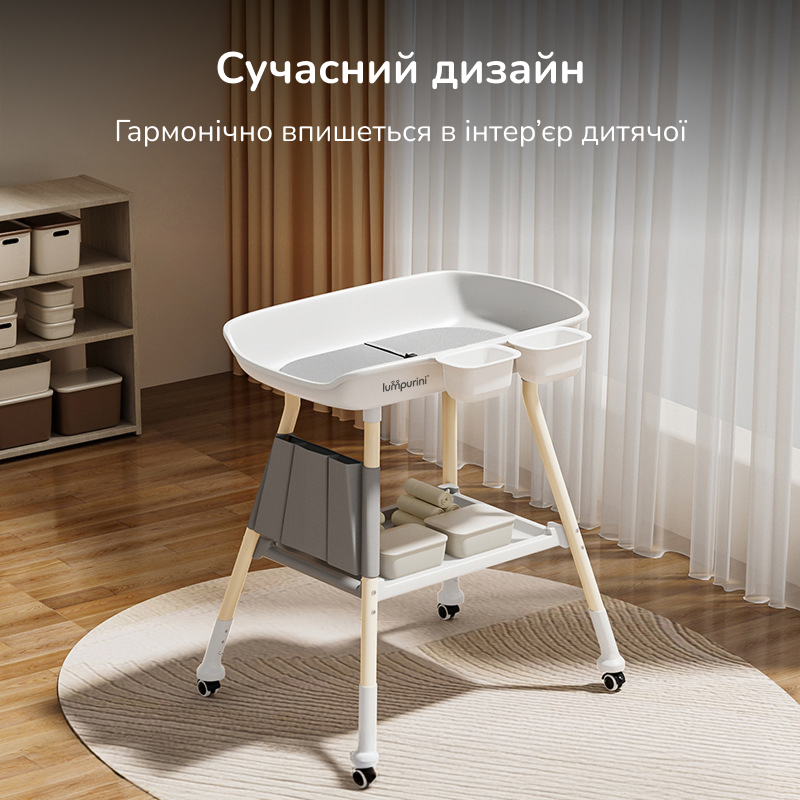 Пеленальный столик многофункциональный Falamino с горкой для купания и игрушкой-мобилем (BT-10) - фото 11 Пеленальный столик многофункциональный Falamino с горкой для купания и игрушкой-мобилем (BT-10) - фото 11