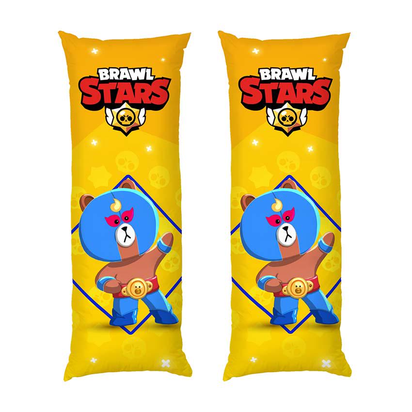 Подушка дакимакура El Primo Brawl Stars габардин 150х50 см (112914-3)