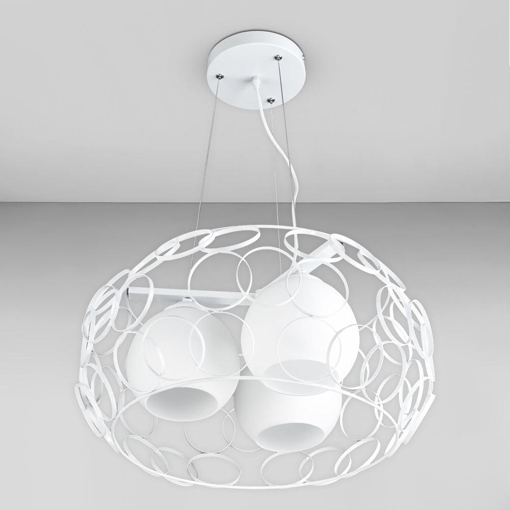 Люстра подвесная Лофт Light House DL-18974/3 Белый