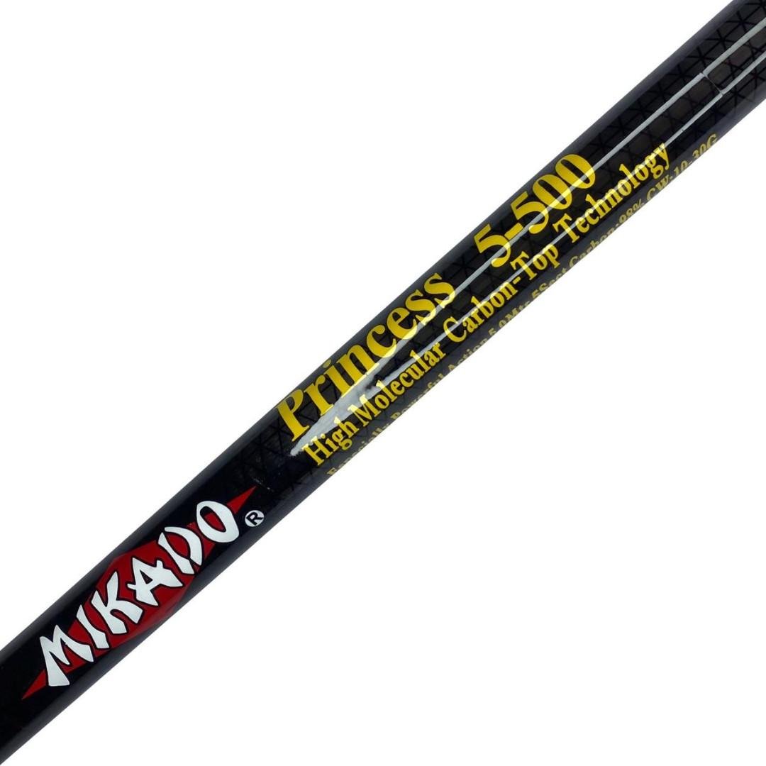 Удилище болонское Mikado Princess GL5833 5 м Черный - фото 5