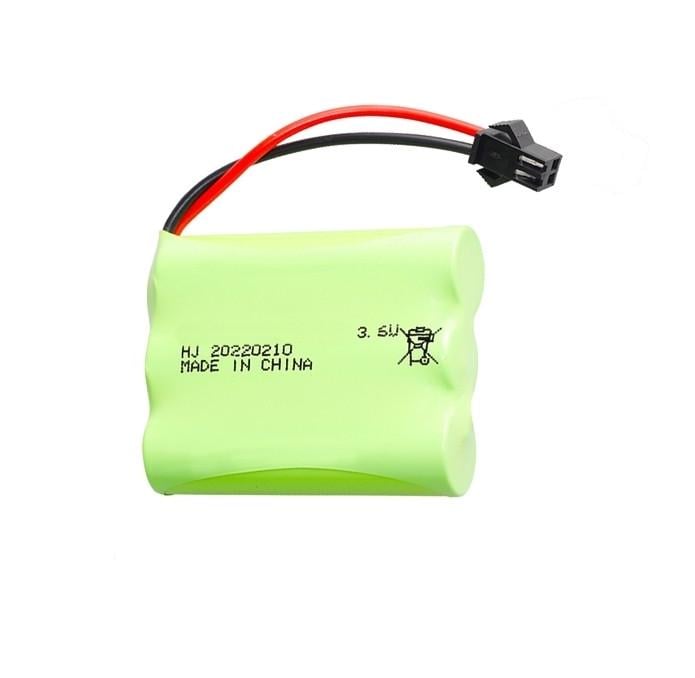 Аккумулятор AA 3,6V 2300 mAh с коннектором JST SM-2P для детских игрушек (18861)