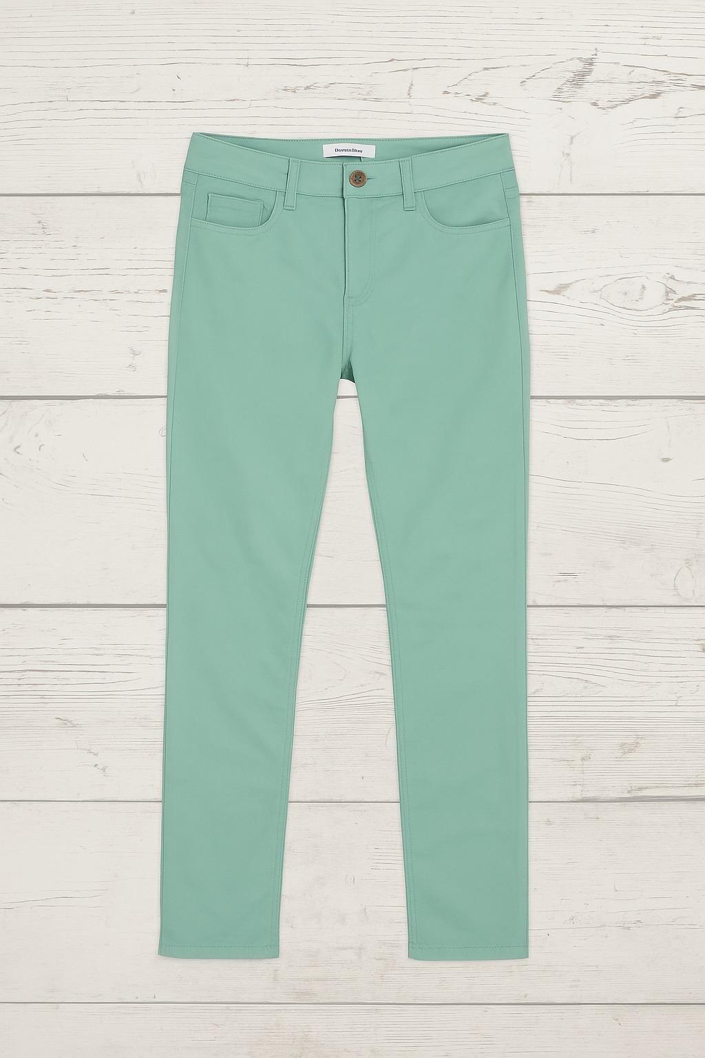 Джинси Stradivarius 2354-170П р. 40 Бірюзовий