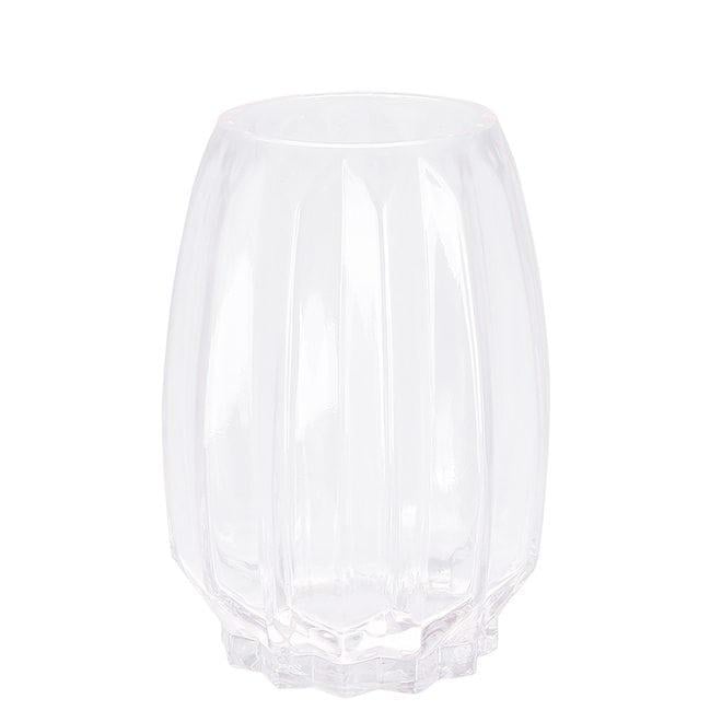 Ваза стеклянная Flora Scandinavia 19,5 см Прозрачный (DR017519)