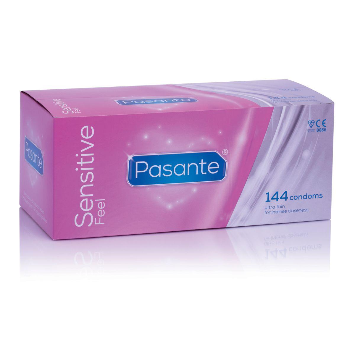 Презервативы ультратонкие Pasante Sensitive Feel латексные 144 шт. (1115KA) Презервативы ультратонкие Pasante Sensitive Feel латексные 144 шт. (1115KA)