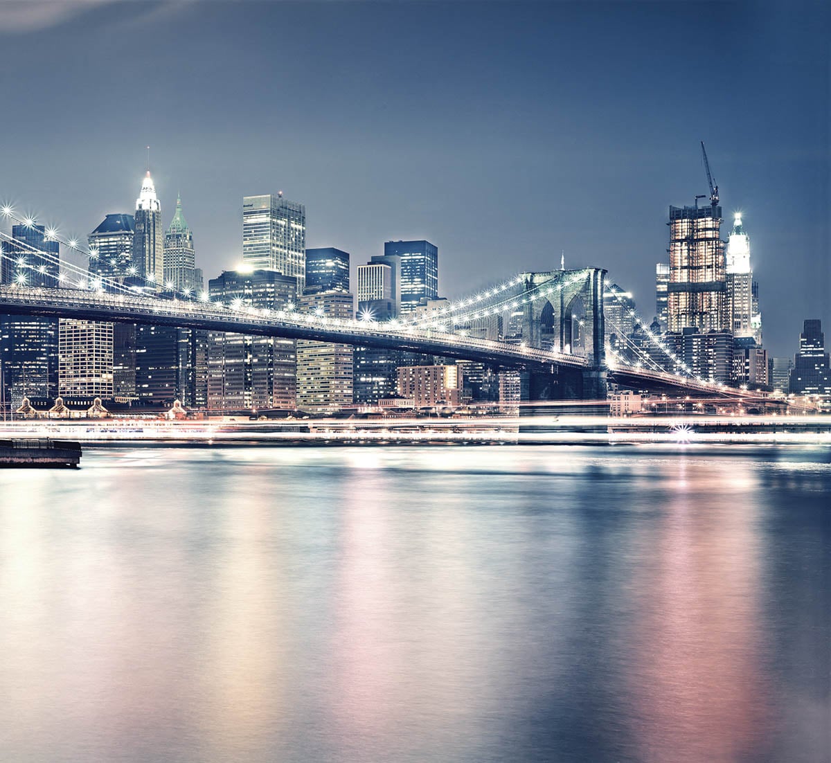 Фотообои WS Wallpaper Вечерний город 294x270 см (444)
