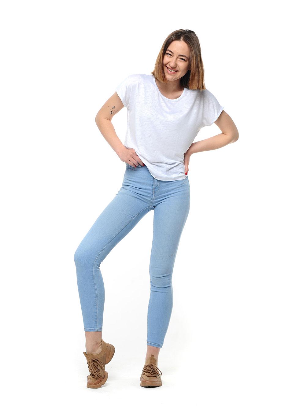 Футболка женская Наталюкс XL Белый (8023503200051) - фото 3 Футболка женская Наталюкс XL Белый (8023503200051) - фото 3