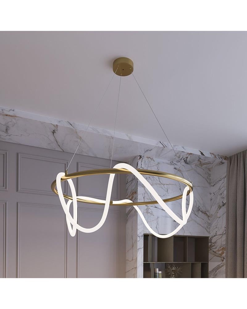 Люстра MJ-Light 10021 Rope LED 80W 4000k (MJ10021)