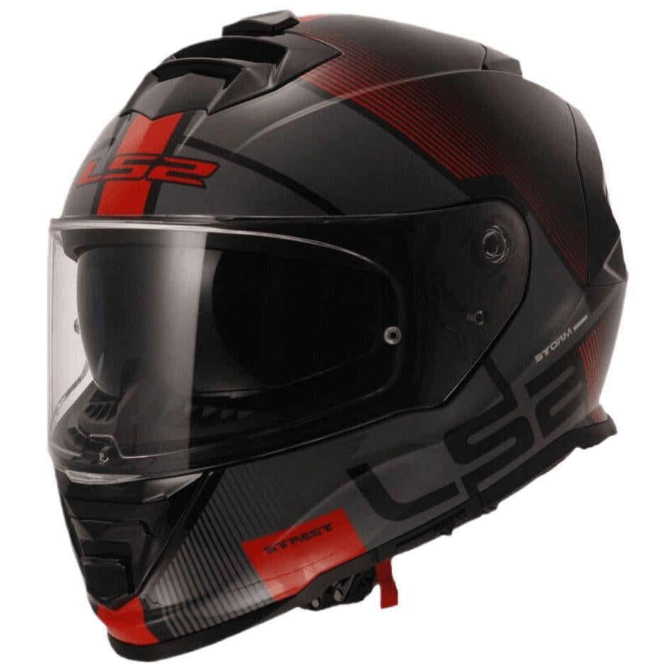 Мотошлем LS2 FF800 Storm 2 Epic XL Gloss Black/Red (49895)
