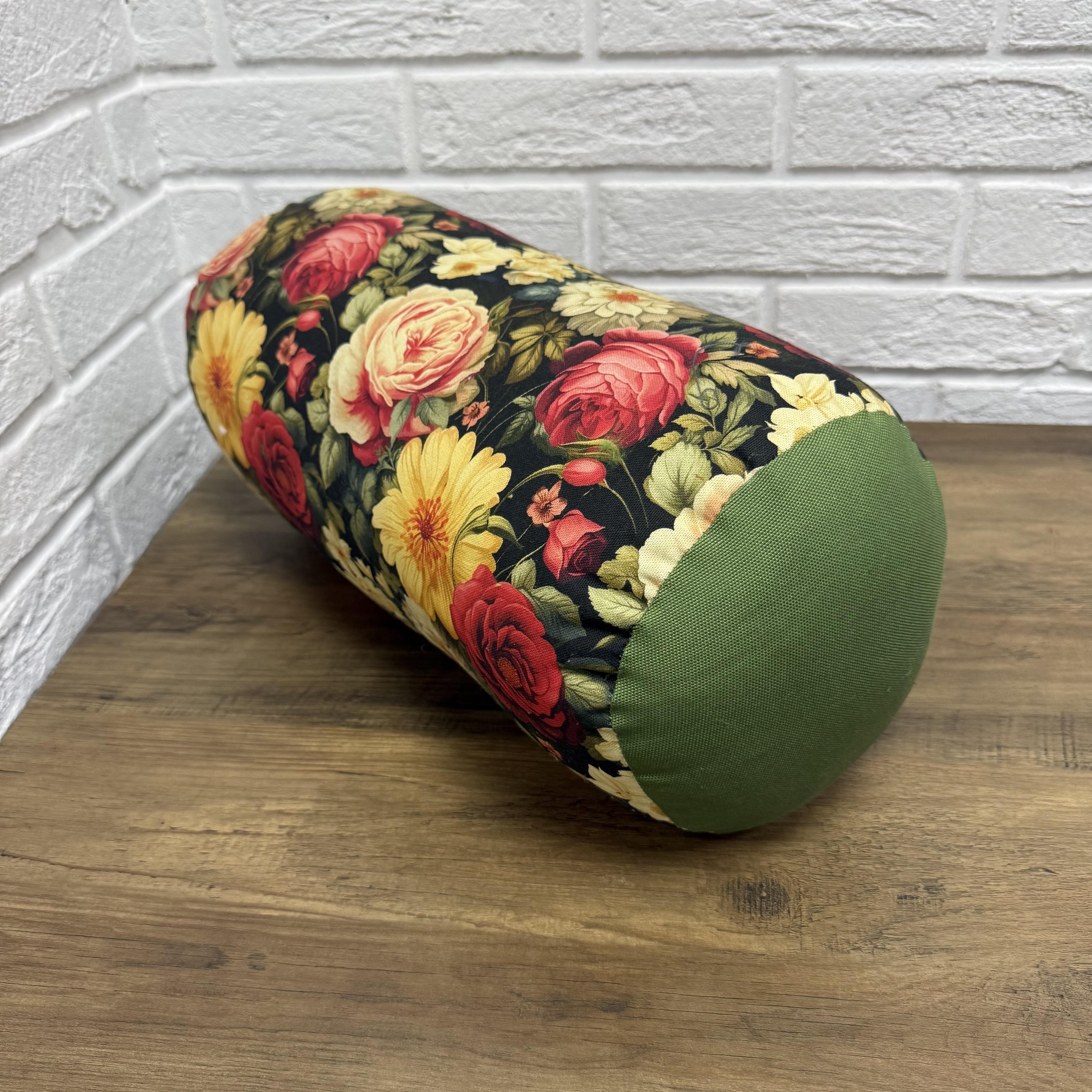 Подушка-валик Comfort Home Black rose панама 20х60 см