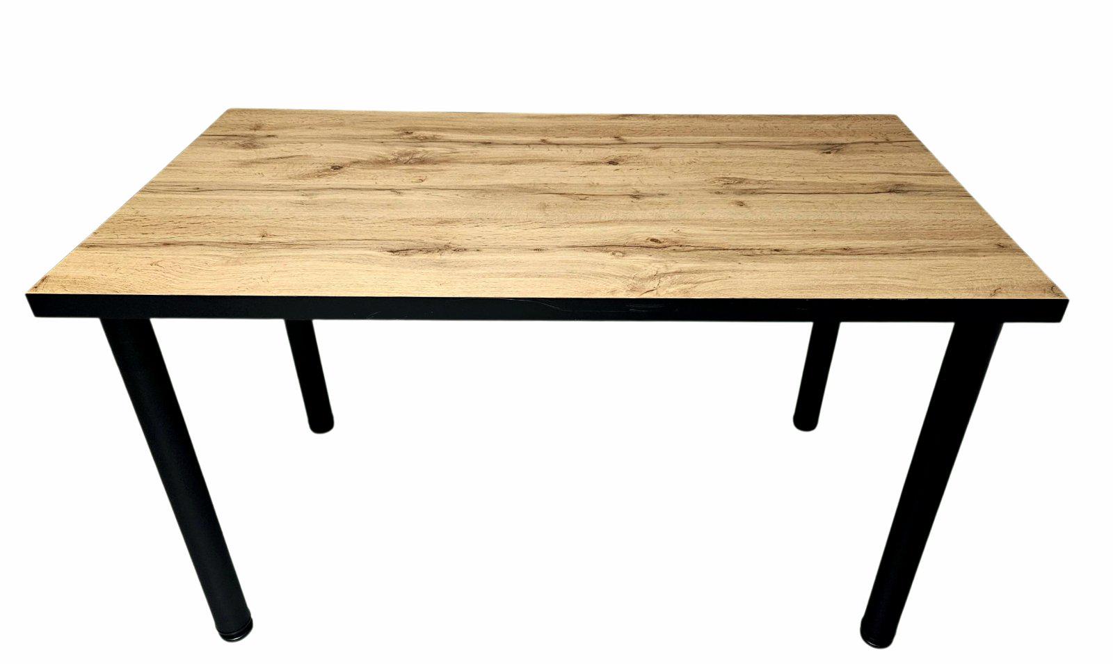 Стол кухонный Еко36 1400х700х730 мм Дуб тахо/Черный - фото 2 Стол кухонный Еко36 1400х700х730 мм Дуб тахо/Черный - фото 2