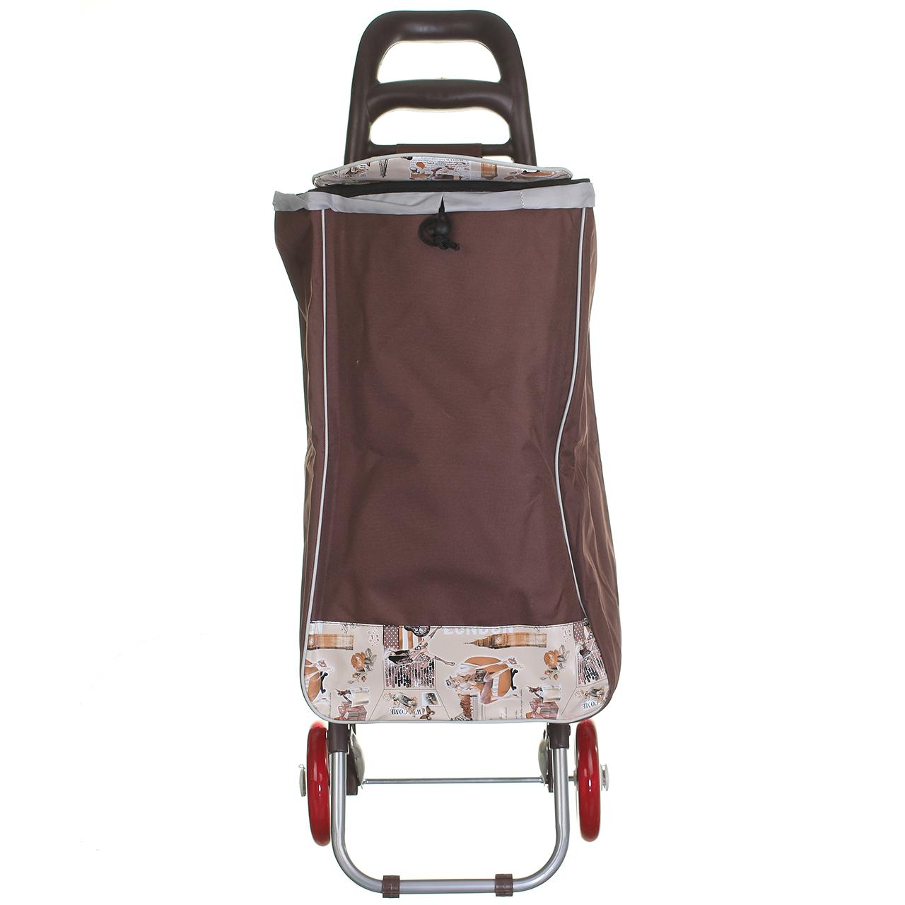 Тачка сумка с колесиками Stenson до 25 кг 34х27х94 см (2783)