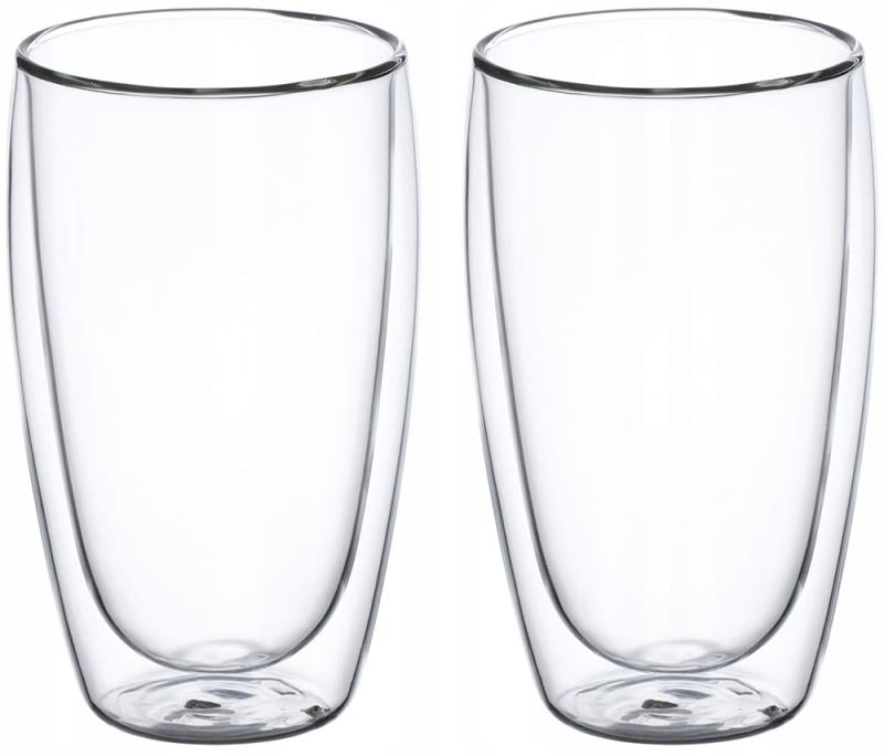 Набір склянок Kamille з подвійними стінками 2 шт. 450 мл - фото 2 Набір склянок Kamille з подвійними стінками 2 шт. 450 мл - фото 2