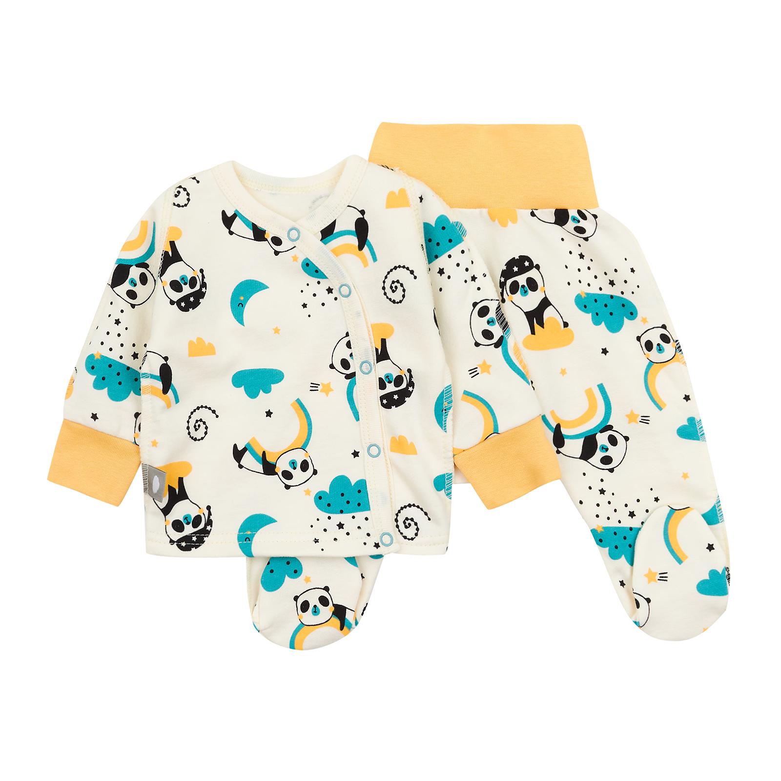 Комплект детский ЛяЛя с распашонки и ползунков 62 см (К1ФТ002)