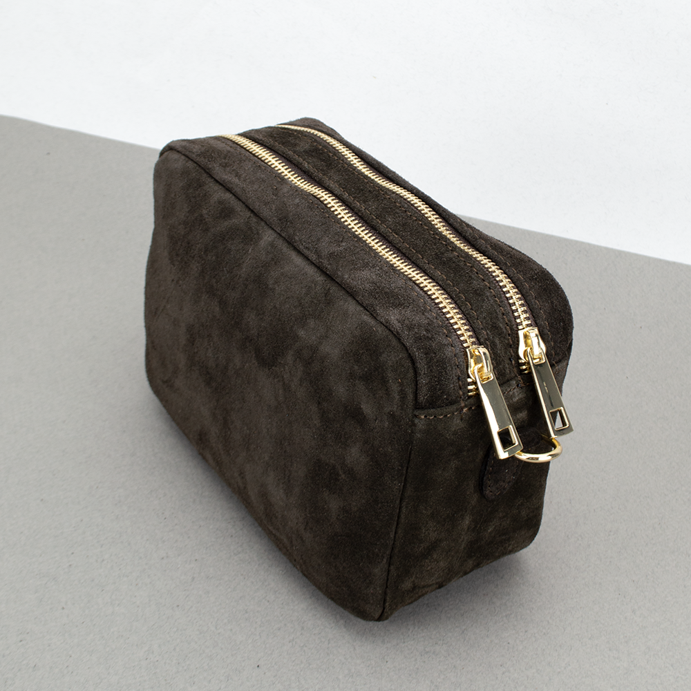 Сумка женская замшевая Virginia Conti 03786 Шоколадный (2450728660) - фото 3 Сумка женская замшевая Virginia Conti 03786 Шоколадный (2450728660) - фото 3